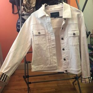 Burberry London white jacket